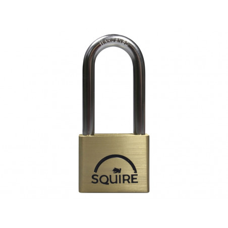 LN5/2.5 Lion Brass Padlock 5-Pin 50mm - 65mm Long Shackle