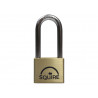 LN5/2.5 Lion Brass Padlock 5-Pin 50mm - 65mm Long Shackle
