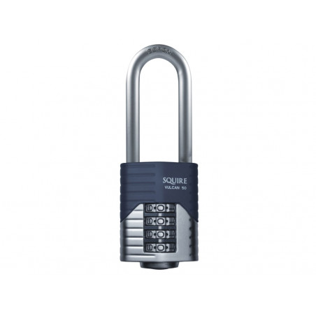 Vulcan Long Boron Shackle Combination Padlock 40mm