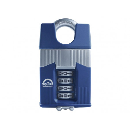 Warrior High-Security Closed Shackle Combination Padlock 45mm Boxed