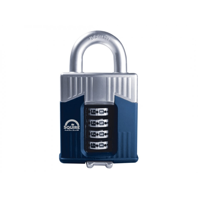 Warrior High-Security Open Shackle Combination Padlock 55mm Warrior High-Security Open Shackle Combination Padlock 55mm