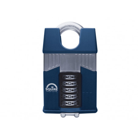Warrior High-Security Closed Shackle Combination Padlock 65mm