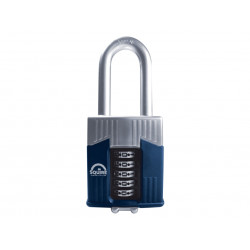 Warrior High-Security Long Shackle Combination Padlock 65mm