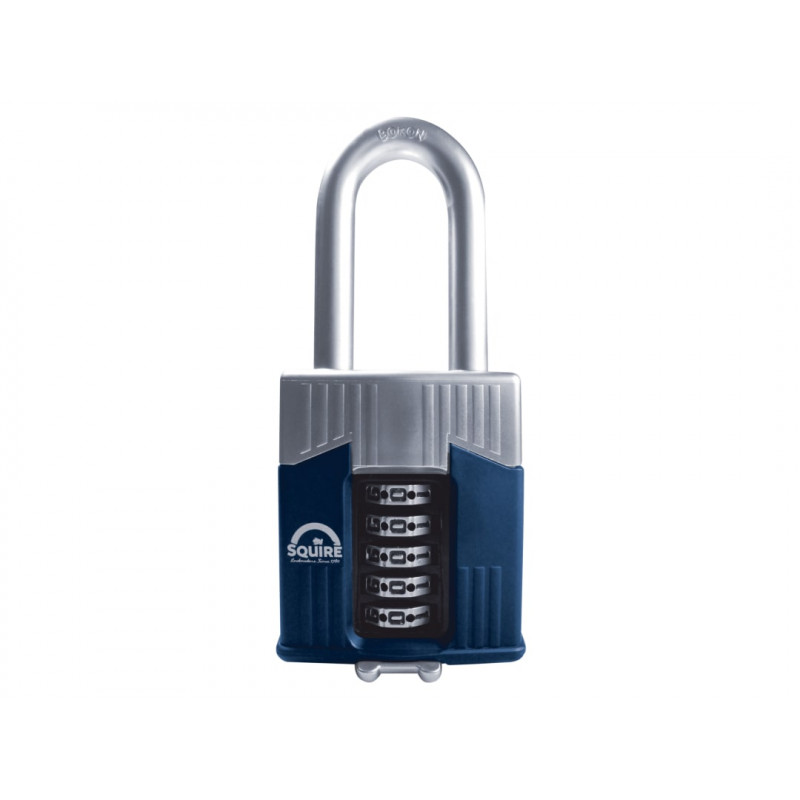 Warrior High-Security Long Shackle Combination Padlock 65mm Warrior High-Security Long Shackle Combination Padlock 65mm