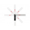 Quattro Adjustable Square 300mm