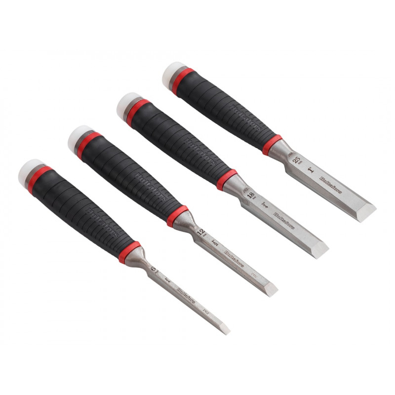 HDCS4 Heavy-Duty Chisel Set, 4 Piece (6-25mm) HDCS4 Heavy-Duty Chisel Set, 4 Piece (6-25mm)