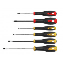 Phillips & Slotted Screwdriver Set, 6 Piece