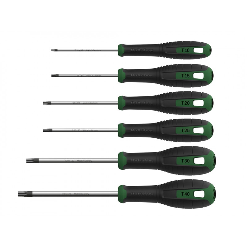 TORX® Screwdriver Set, 6 Piece TORX® Screwdriver Set, 6 Piece