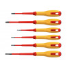 VDE Phillips & Slotted Screwdriver Set, 6 Piece