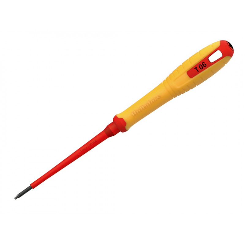 VDE TORX® Screwdriver T06 x 100mm VDE TORX® Screwdriver T06 x 100mm