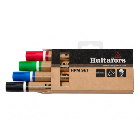 HPM Permanent Marker Set, 4 Piece