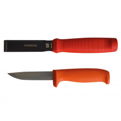 Chisel EDC 25mm & Craftsmen's Knife HVK in a Double Holster