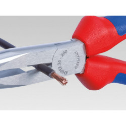 Knipex 26 12 200 SB Snipe Nose Side Cutting Pliers 200mm