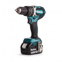 Makita DHP484 LXT 18V Combi Drill in Makpac Case (2 × 5.0Ah Batteries)