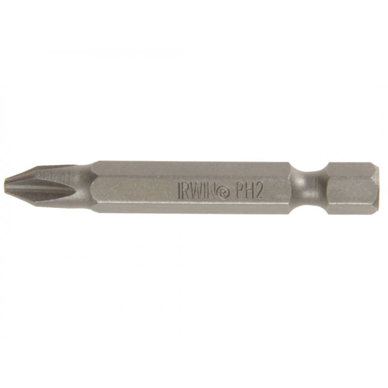 Phillips Power Insert Bits PH2 50mm (Pack 2) Phillips Power Insert Bits PH2 50mm (Pack 2)