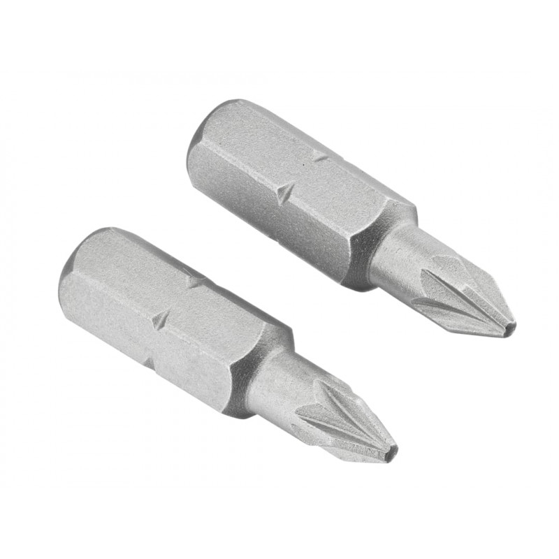 Pozidriv Insert Bits PZ1 25mm (Pack 2) Pozidriv Insert Bits PZ1 25mm (Pack 2)