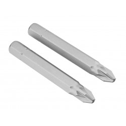 Pozidriv Insert Bits PZ2 50mm (Pack 2)