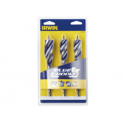 Blue Groove 6X Wood Drill Bit Set, 3 Piece