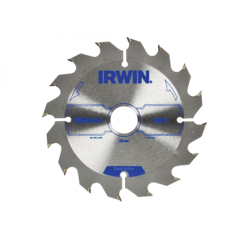 Construction Circular Saw Blade 125 x 20mm x 16T ATB