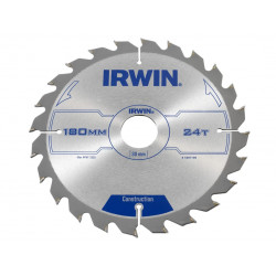 Construction Circular Saw Blade 180 x 30mm x 24T ATB