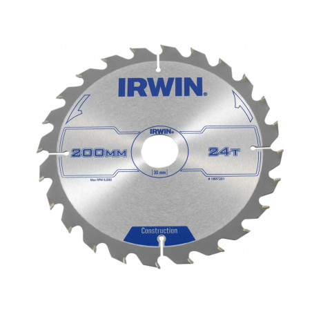 Construction Circular Saw Blade 200 x 30mm x 24T ATB