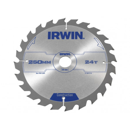 General Purpose Table & Mitre Saw Blade 250 x 30mm x 24T ATB