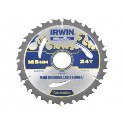 Weldtec Circular Saw Blade 165 x 30mm x 24T ATB