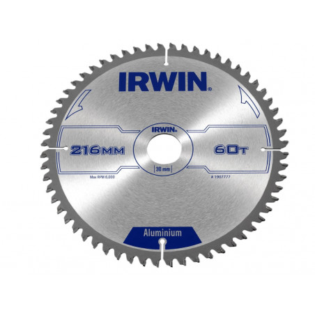 Professional Aluminium Circular Saw Blade 216 x 30mm x 60T TCG