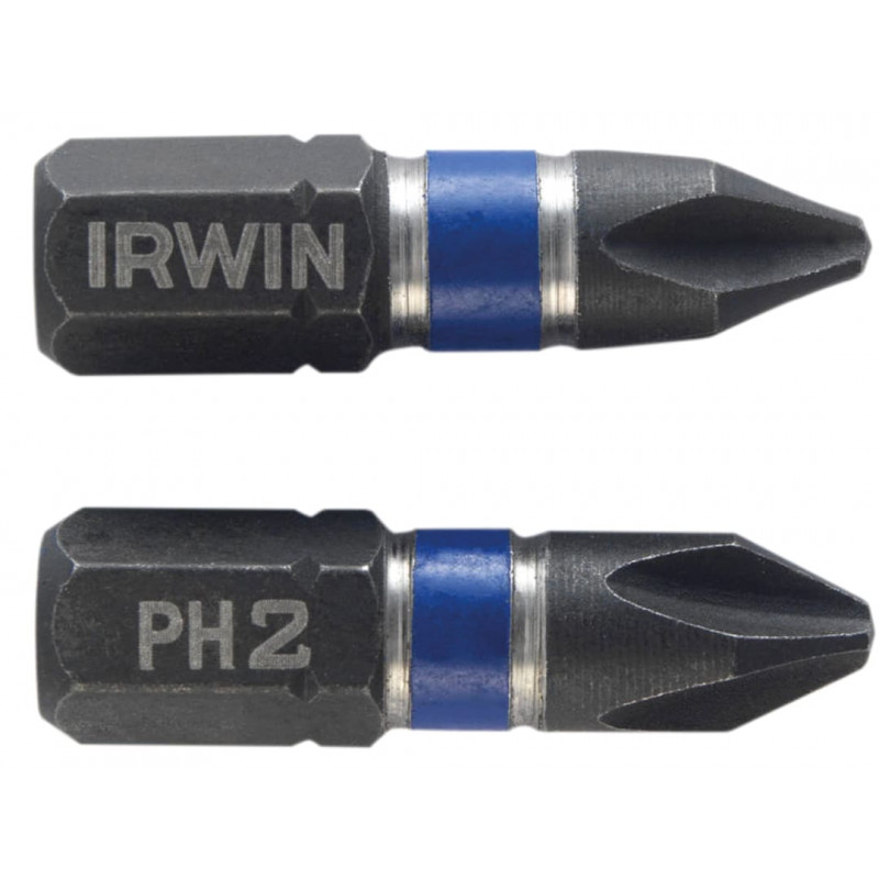 Impact Screwdriver Bits Phillips PH2 25mm (Pack 20)