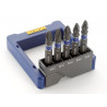 Pozidriv Impact Screwdriver Pocket Bit Set, 5 Piece