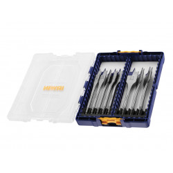 Blue Groove 4X Flat Bit Set, 8 Piece