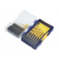 HSS Titanium Metal Drill Bit Set, 13 Piece