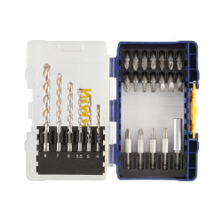 Multi Material & Screwdriving Set, 25 Piece