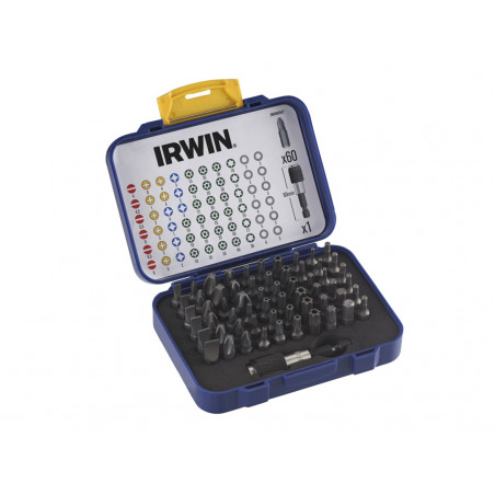 Colour Coded Screwdriver Bit Set, 61 Piece