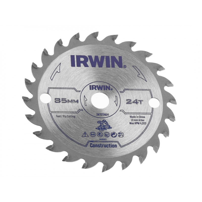 General Purpose Saw Blade 85 x 10mm x 24T ATB General Purpose Saw Blade 85 x 10mm x 24T ATB