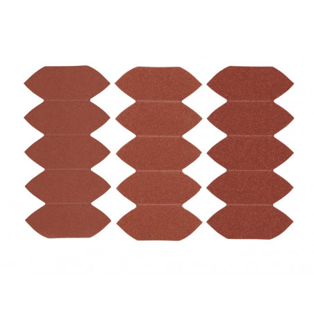 Mouse Sanding Finger Sheet Set, 15 Piece