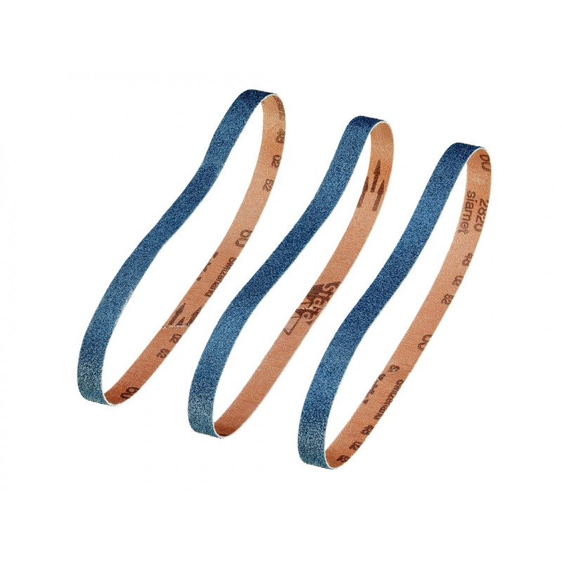 Powerfile Zirconium Sanding Belt 13 x 455mm 60G (Pack 3) Powerfile Zirconium Sanding Belt 13 x 455mm 60G (Pack 3)