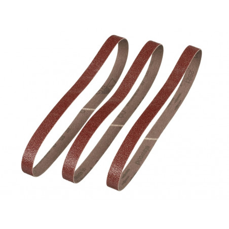 Powerfile Sanding Belt 13 x 455mm 60G (Pack 3)