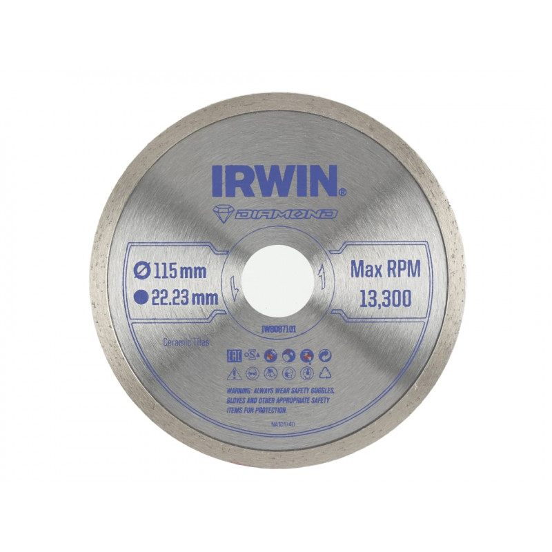 Continuous Rim Diamond Blade 115 x 22.23mm Continuous Rim Diamond Blade 115 x 22.23mm