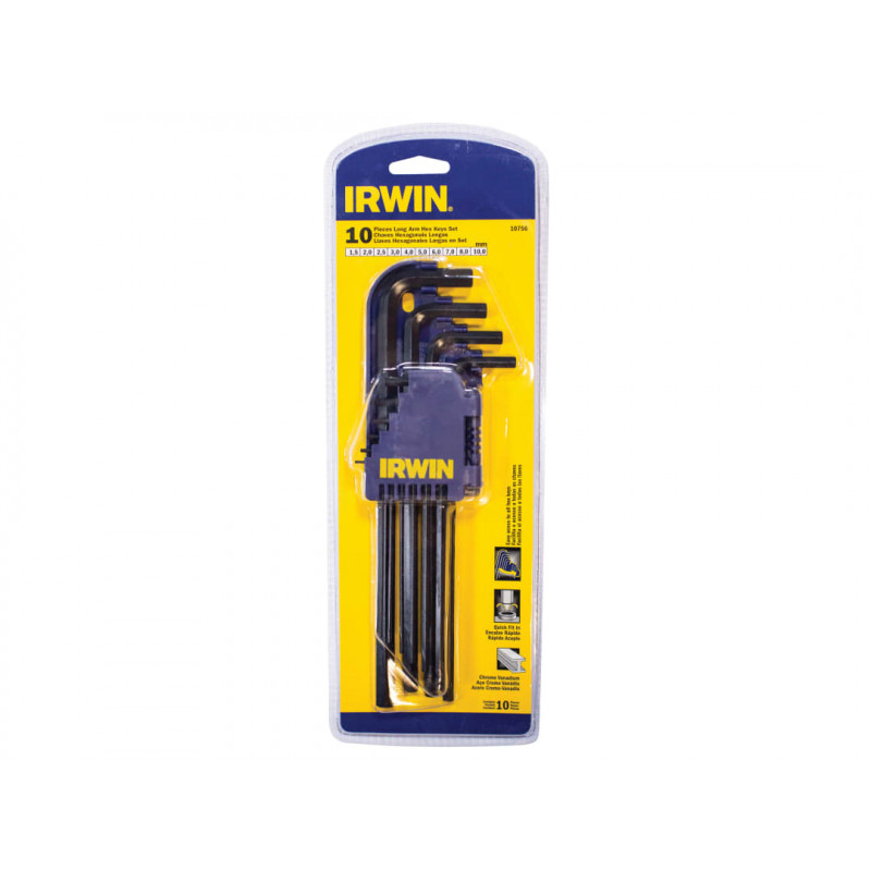 T10756 Metric Long Arm Hex Key Set, 10 Piece T10756 Metric Long Arm Hex Key Set, 10 Piece