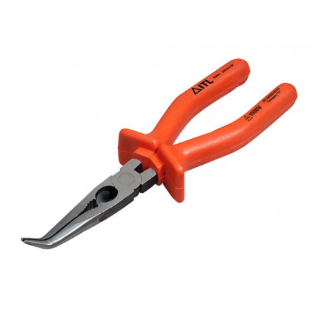 Insulated Bent Nose Pliers 200mm (8in)