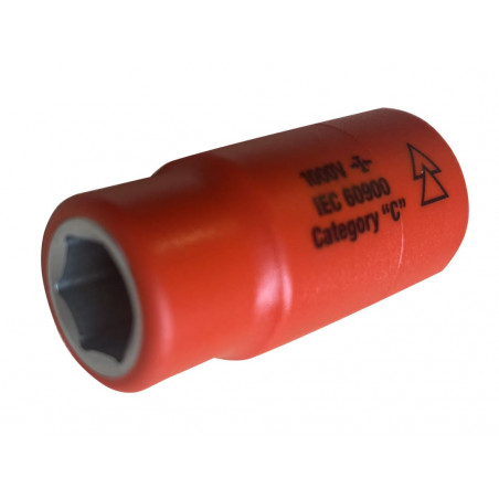 Insulated 1/2in Drive Socket (6 Point) 14mm