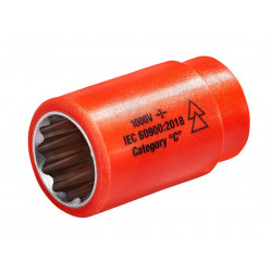 Insulated 1/2in Drive Socket 21mm