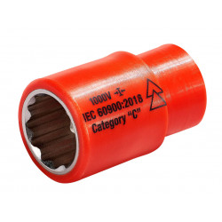 Insulated 3/8in Drive Socket 19mm