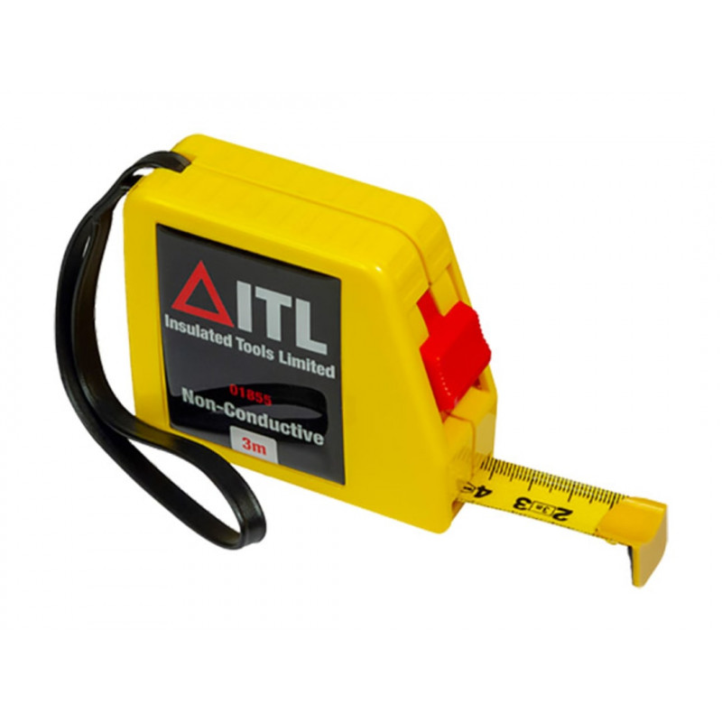 Insulated Non Conductive Tape Measure 3m (Metric Only) Insulated Non Conductive Tape Measure 3m (Metric Only)