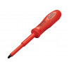 Insulated Screwdriver Pozi No.2 x 100mm (4in)