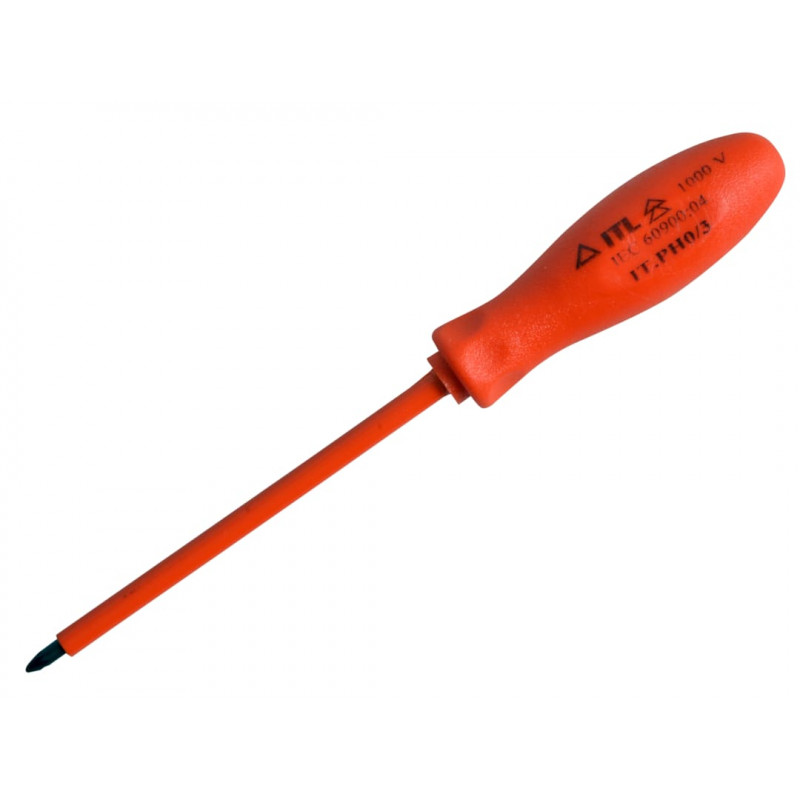 Insulated Screwdriver Phillips No.0 x 75mm (3in) Insulated Screwdriver Phillips No.0 x 75mm (3in)