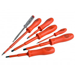 Insulated Screwdriver Set, 7 Piece