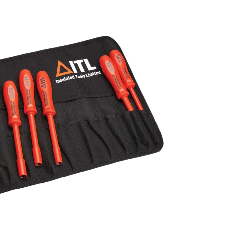 Insulated Nut Spinner Set, 5 Piece Insulated Nut Spinner Set, 5 Piece