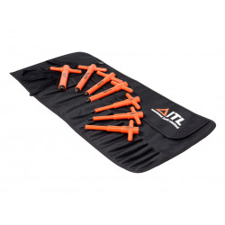 Insulated T-Handle Hex Key Set, 6 Piece